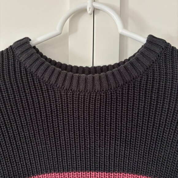 OBEY JONI sweater color block (MEN size S, but fits L WOMAN) - Picture 2 of 8